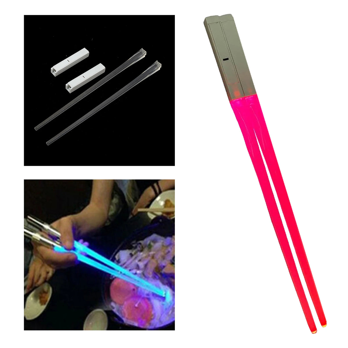 More Deals™ Pair of LED Chopsticks